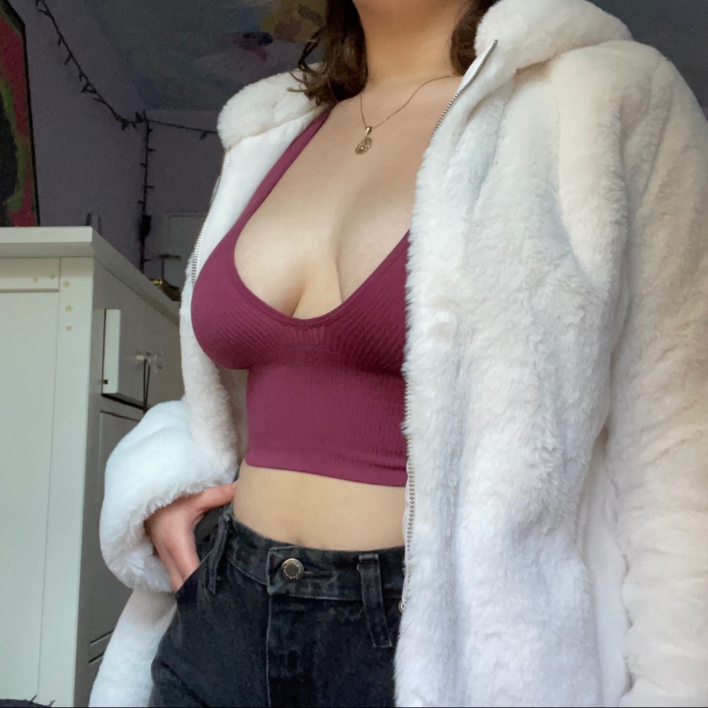 SOLD Urban Retro faux fur jacket